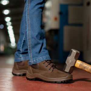 Botina Segurança de Amarrar Bico Composite 734